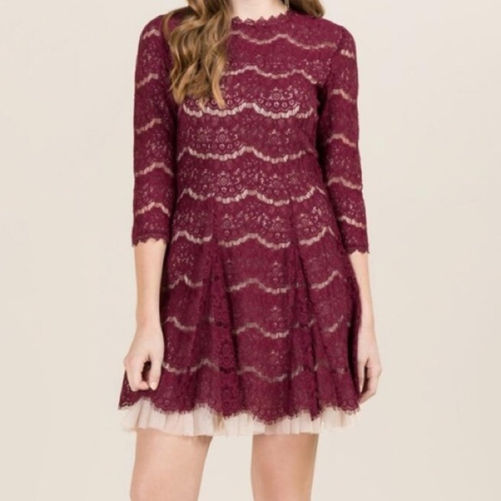 Francesca’s Lace Dress